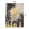 World Rug Gallery Modern Watercolor Abstract Design Area Rug 5' X 7' Yellow 939YELLOW5X7 - alternate 9